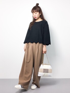 りっぴーさん（レディース・154cm）の秋コーディネート