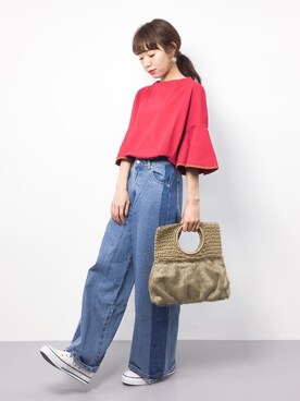 りっぴーさん（レディース・154cm）の秋コーディネート