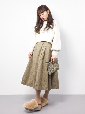 「Accessorize（アクセサライズ）のアイテム」を使った、りっぴーさん（レディース・154cm）の秋コーディネート
