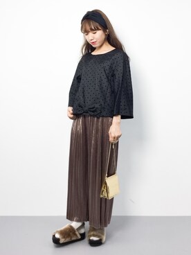 りっぴーさん（レディース・154cm）の秋コーディネート