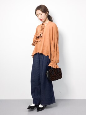 りっぴーさん（レディース・154cm）の秋コーディネート