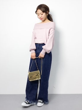 りっぴーさん（レディース・154cm）の秋コーディネート