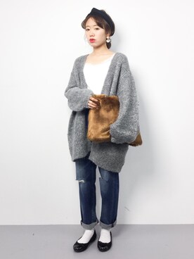 りっぴーさん(レディース・154cm)の秋コーディネート