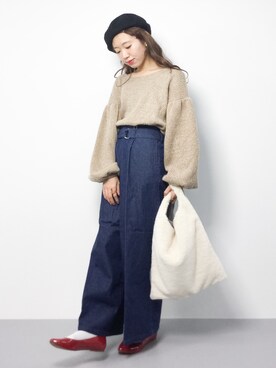 りっぴーさん(レディース・154cm)の秋コーディネート