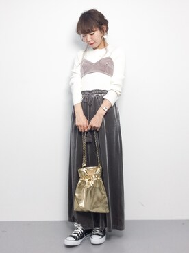 りっぴーさん(レディース・154cm)の秋コーディネート