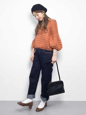 りっぴーさん（レディース・154cm）の秋コーディネート