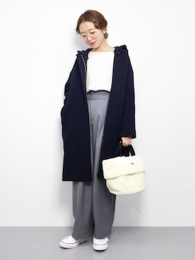 りっぴーさん（レディース・154cm）の秋コーディネート