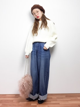 りっぴーさん(レディース・154cm)の秋コーディネート