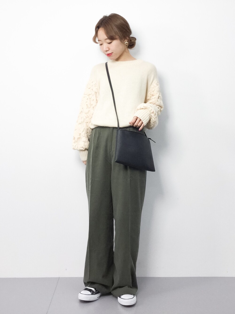 今期☆ROSSO レース刺繍KNITプルオーバー URBAN RESEARCH ROSSO WOMEN（アーバンリサーチ ロッソ）の「ROSSO