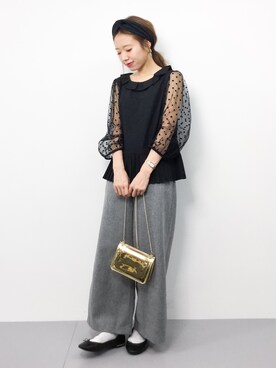 りっぴーさん(レディース・154cm)の秋コーディネート