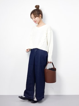 りっぴーさん（レディース・154cm）の秋コーディネート