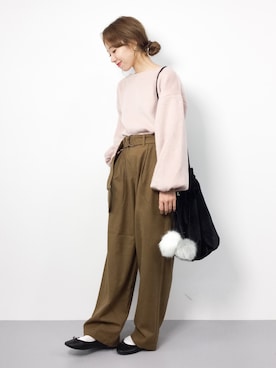 りっぴーさん（レディース・154cm）の秋コーディネート