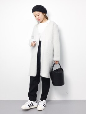 りっぴーさん（レディース・154cm）の冬コーディネート