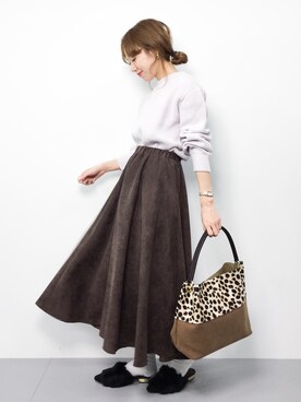 りっぴーさん（レディース・154cm）の冬コーディネート