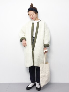 りっぴーさん(レディース・154cm)の冬コーディネート