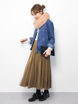 りっぴーさん（レディース・154cm）の冬コーディネート