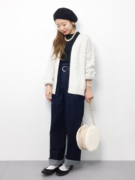りっぴーさん（レディース・154cm）の冬コーディネート