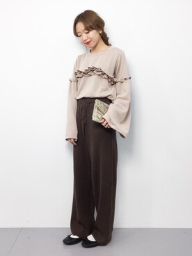 りっぴーさん（レディース・154cm）の冬コーディネート