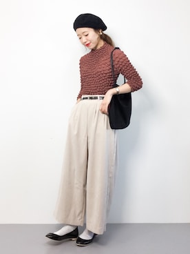 りっぴーさん(レディース・154cm)の冬コーディネート