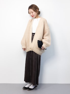 りっぴーさん（レディース・154cm）の冬コーディネート