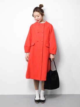 りっぴーさん（レディース・154cm）の冬コーディネート