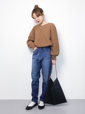 りっぴーさん（レディース・154cm）の冬コーディネート