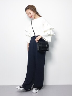 りっぴーさん（レディース・154cm）の冬コーディネート