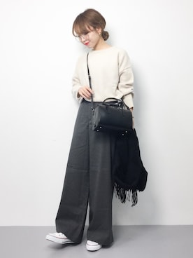 りっぴーさん（レディース・154cm）の冬コーディネート