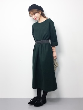 りっぴーさん(レディース・154cm)の冬コーディネート