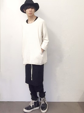 なで肩さんのコーディネート