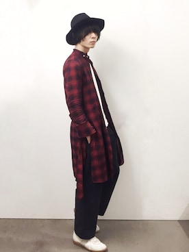 なで肩さんのコーディネート