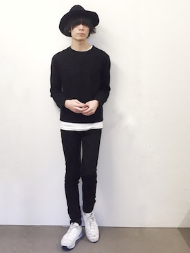 なで肩さんのコーディネート