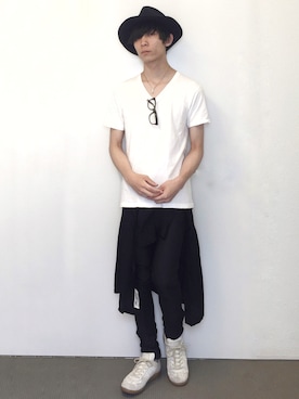 なで肩さんのコーディネート