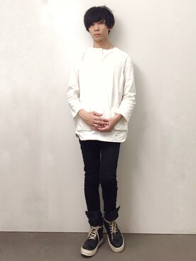 なで肩さんのコーディネート