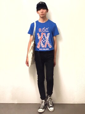 なで肩さんのコーディネート