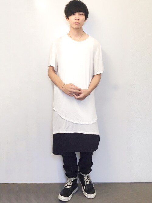 なで肩 Stampd Laのtシャツ カットソーを使ったコーディネート Wear