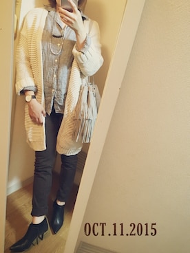 「joe's （ジョーズ）のアイテム」を使った、ともまゆママさん（レディース・167cm）の秋コーディネート