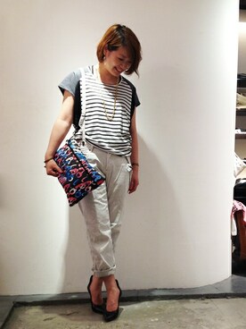 Johnbull Private labo WOMENさん（レディース・166cm）の夏コーディネート