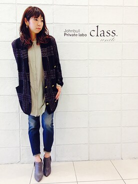 Johnbull Private labo WOMENさん（レディース・168cm）の秋コーディネート