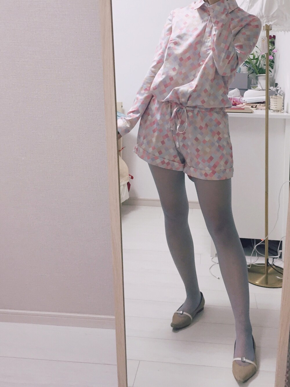 「Cissymaのアイテム（ワンピース/ドレス、ピンク系）」を使った、ピンぴょんさん（レディース・167cm）の春コーディネートの1枚目の写真