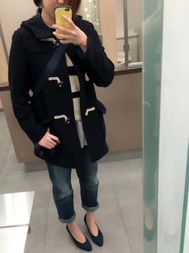 「Marc by Marc Jacobs（マークバイマークジェイコブス）のアイテム（リング）」を使った、ぴぃさん（レディース・166cm）の冬コーディネート