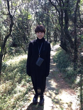 「zakka w（zakka w）のアイテム（財布/小物）」を使った、Monica Tsaiさん（レディース・159cm）の冬コーディネート