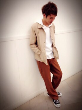 HYOKUNさん（メンズ・173cm）の夏コーディネート