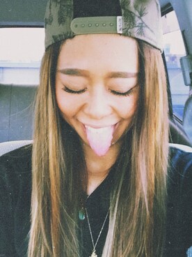 「BURTON（バートン）のアイテム（キャップ）」を使った、symさん（レディース・163cm）の夏コーディネート