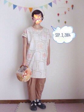 トモロウさん（レディース・151cm）の秋コーディネート