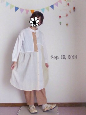 トモロウさん（レディース・151cm）の秋コーディネート