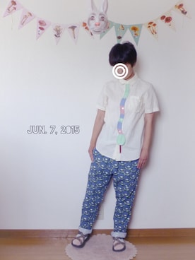 トモロウさん（レディース・151cm）の夏コーディネート