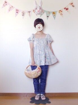 トモロウさん（レディース・150cm）の夏コーディネート