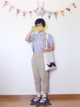 トモロウさん（レディース・150cm）の夏コーディネート