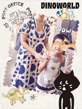 トモロウさん（レディース・151cm）の夏コーディネート